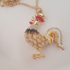 Rooster necklace